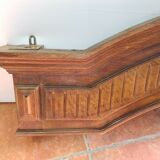 Oak pediment