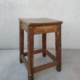 Antique wooden workshop stool
