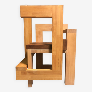 A pair of Steltman Chair's  Gerrit Rietveld .