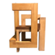 Une paire de Gerrit Rietveld de la chaise Steltman.