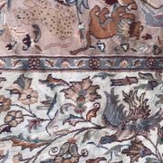 Pakistani carpet wool and silk handmade 190x295 cm