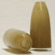 Pair of glass vases in the shape of shells