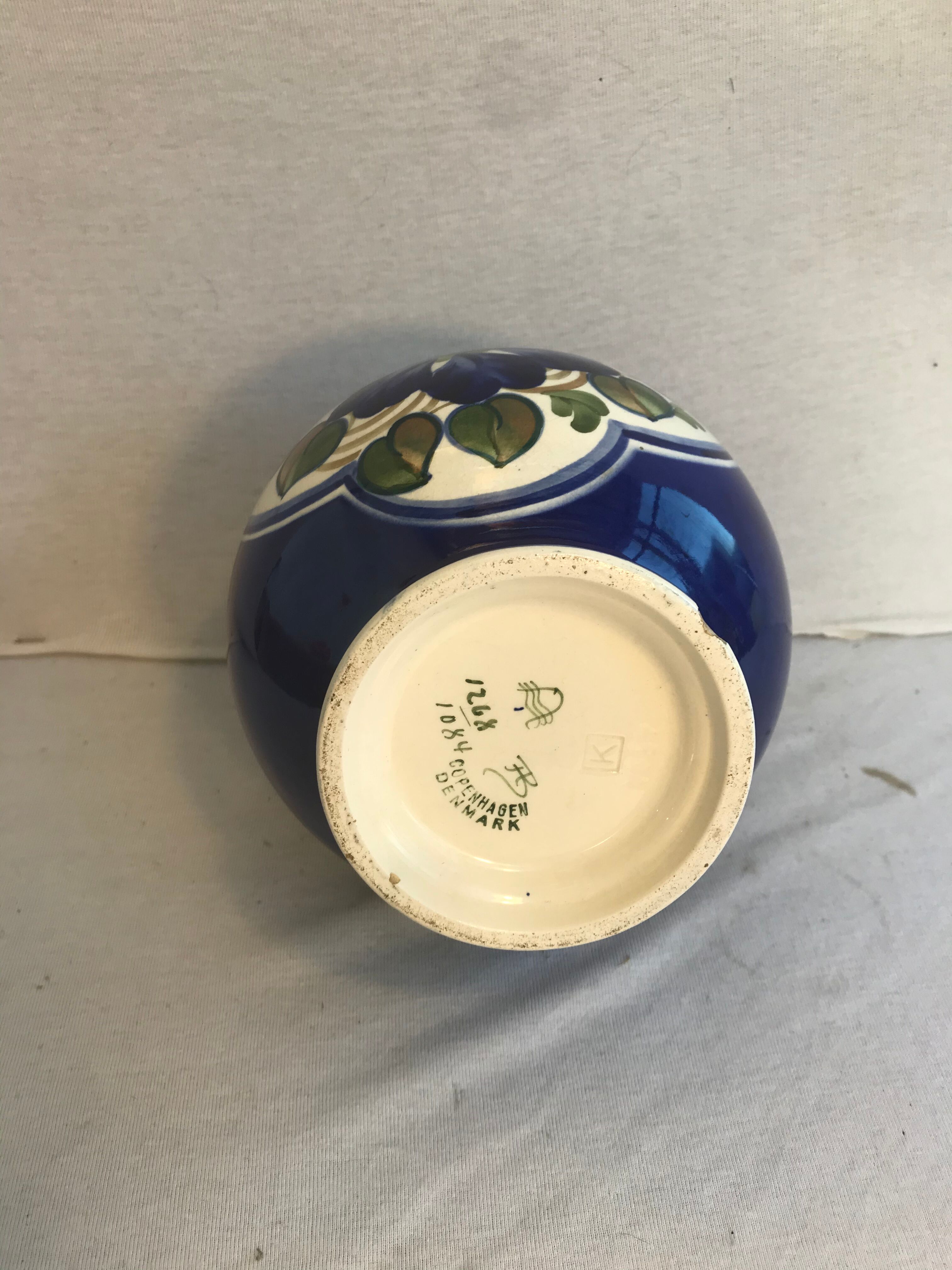 Royal Copenhagen ceramics vase Danemark