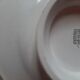 Compotier - piedouche - cake dish - ceramic hb cm - yellow and royal blue