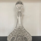 Carafe à décanter en cristal taillé