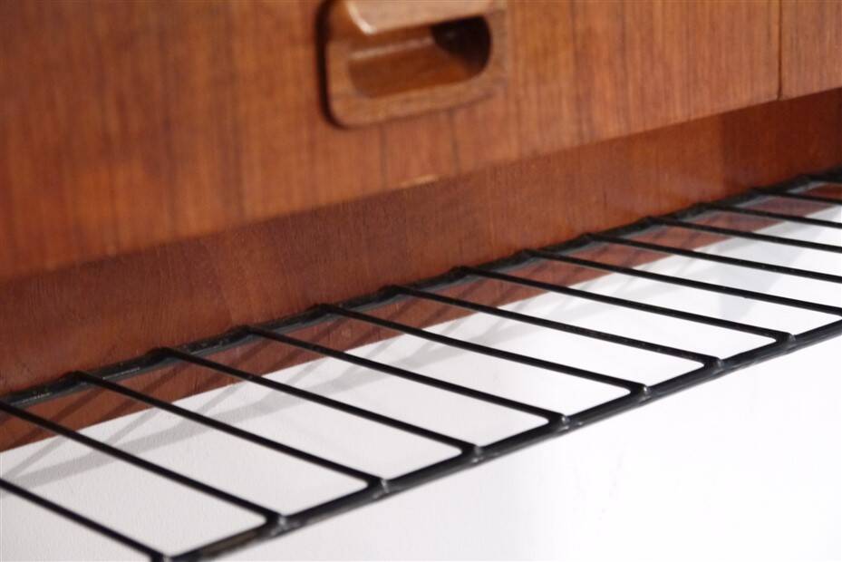 Vintage Scandinavian teak shelf 1960