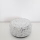 Vintage ceiling lamp / wall lamp - Molded glass - Round shape - 1970