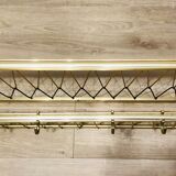 Wall-mounted cloakroom coat rack