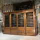 Louis XVI style library from the late 18th century in walnut.