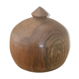 Small wooden box turns