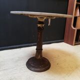 Marble round table