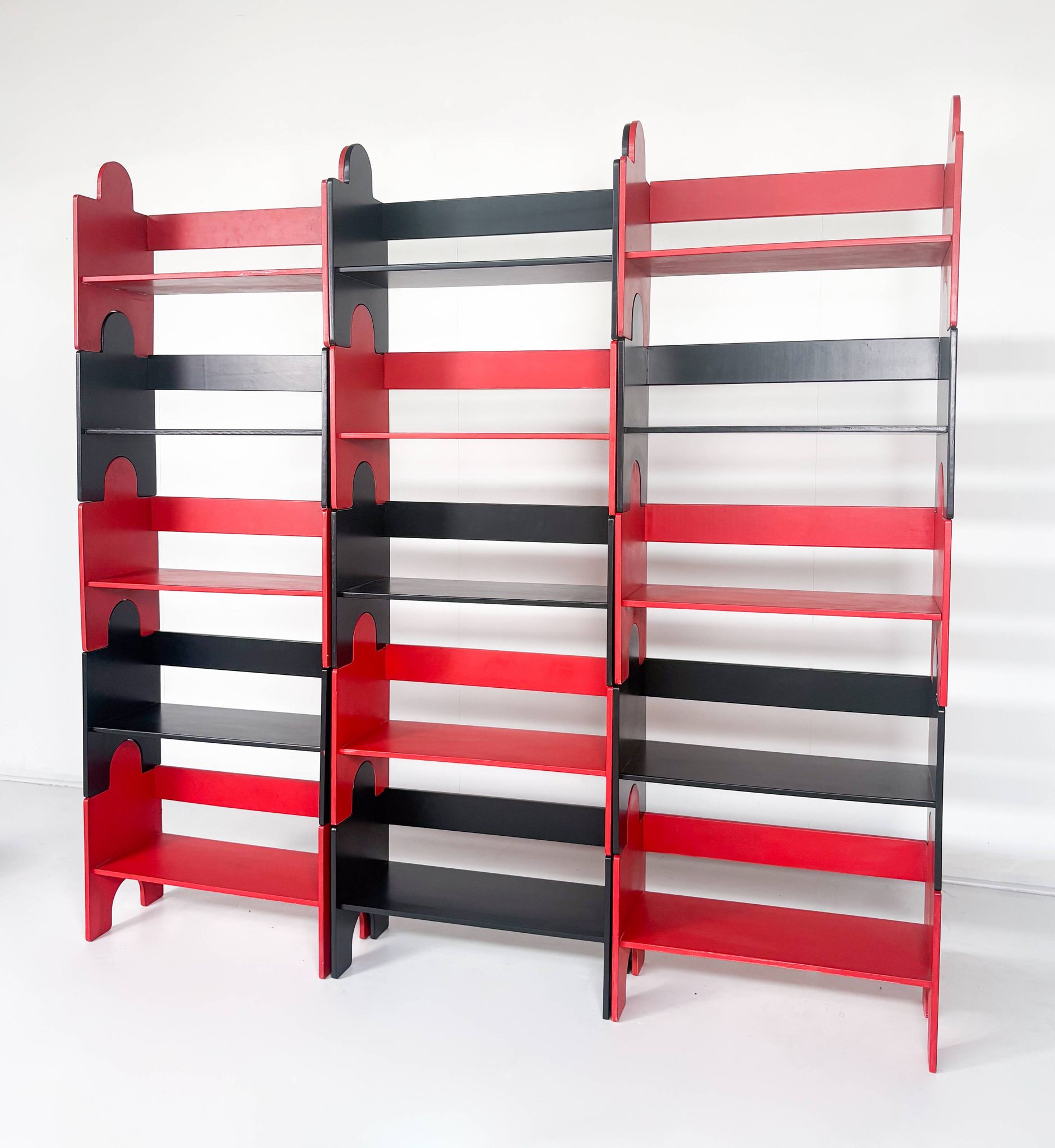 Mid-Century Modern Stackable Wall Unit, Budapest, 1960s