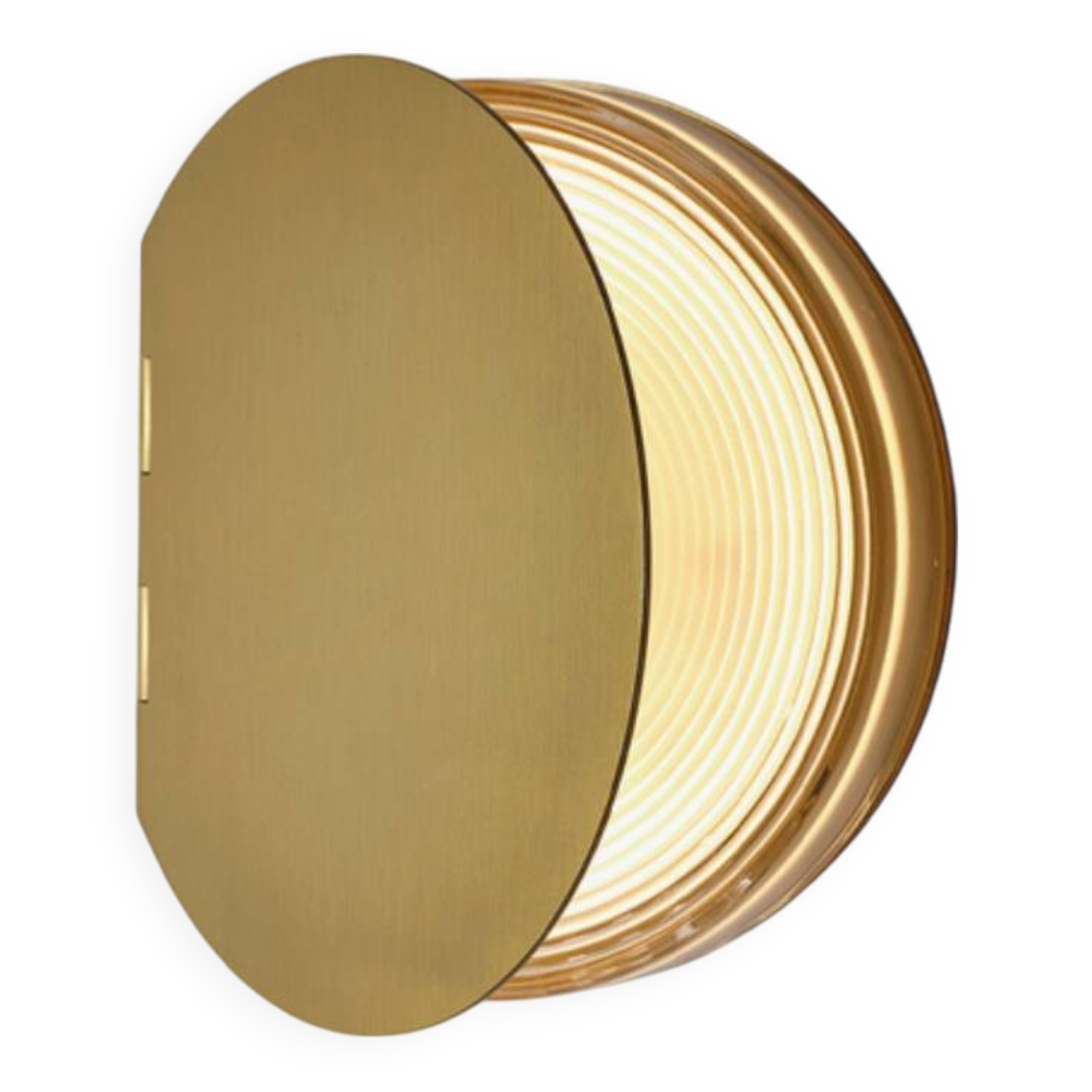 Powder compact appliques