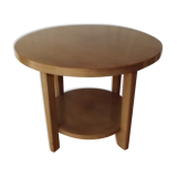 Mahogany coffee table Gaston Poisson art deco 1940