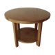 Mahogany coffee table Gaston Poisson art deco 1940