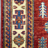 Oriental carpet "Kazak" extra fine 127 X 80 cm