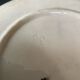 Thistle-decorated barbotine plate