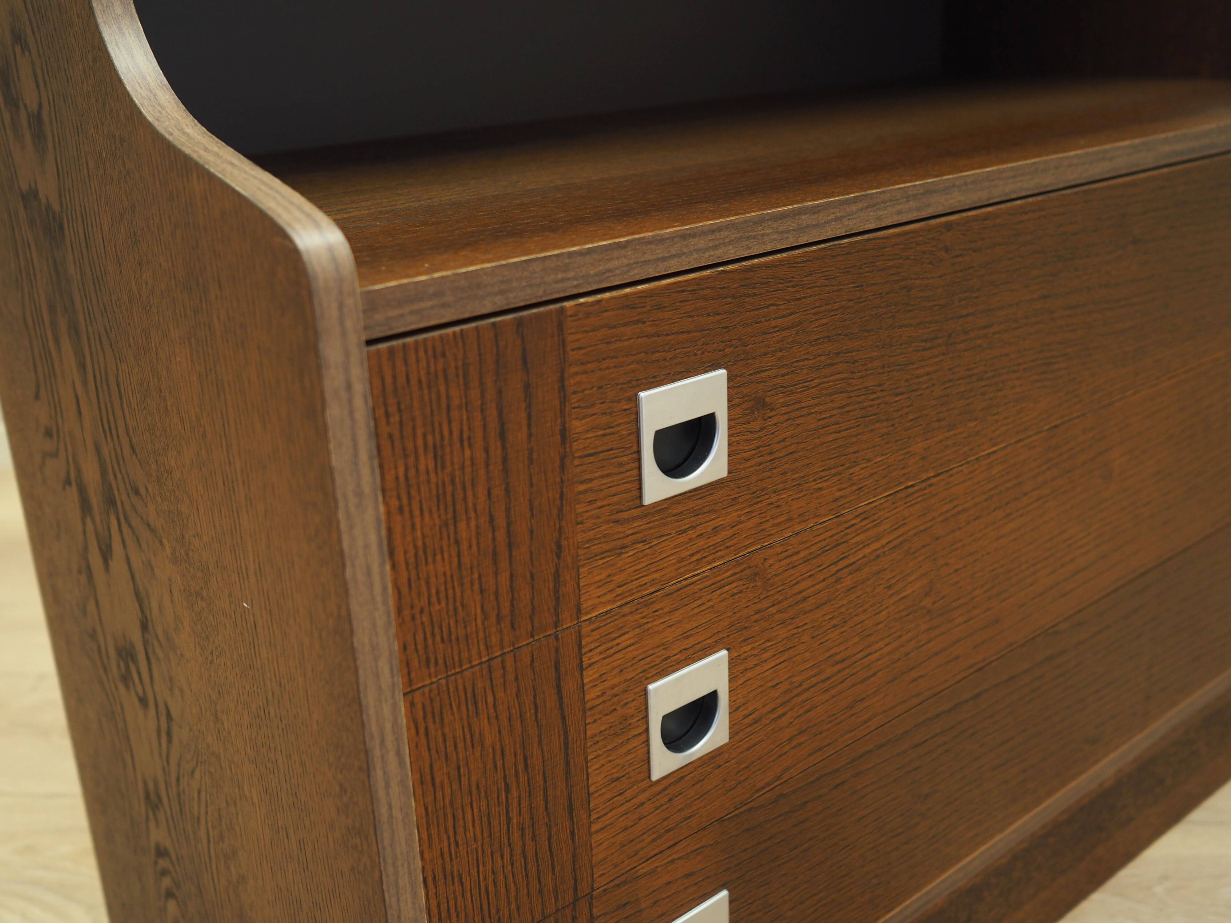 Oak bookcase, Danish design, 1970s, production: Denmark