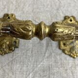 Articulated bronze handles