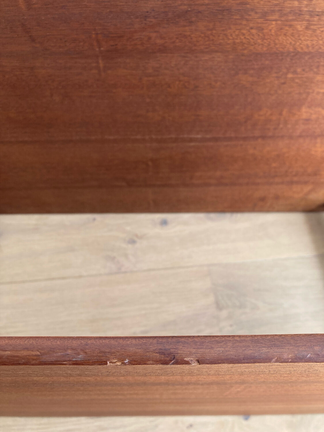 Scandinavian wooden sideboard