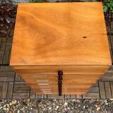 Vintage drawer unit with Bakelite knobs 1950