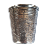 Old timpani in chiseled silver 3 punches.