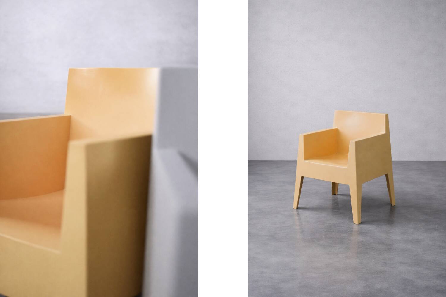 Set of 4 Vintage Mid-Century Modern Atlantide Collection Toy Plastic Chairs