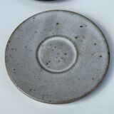 Modular Indonesian ceramic tableware service (6 elements + cups)