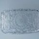 Reims glass butter dish