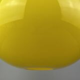 1960s/70s teak ceiling lamp by Uno & Östen Kristiansson for Luxus Sweden