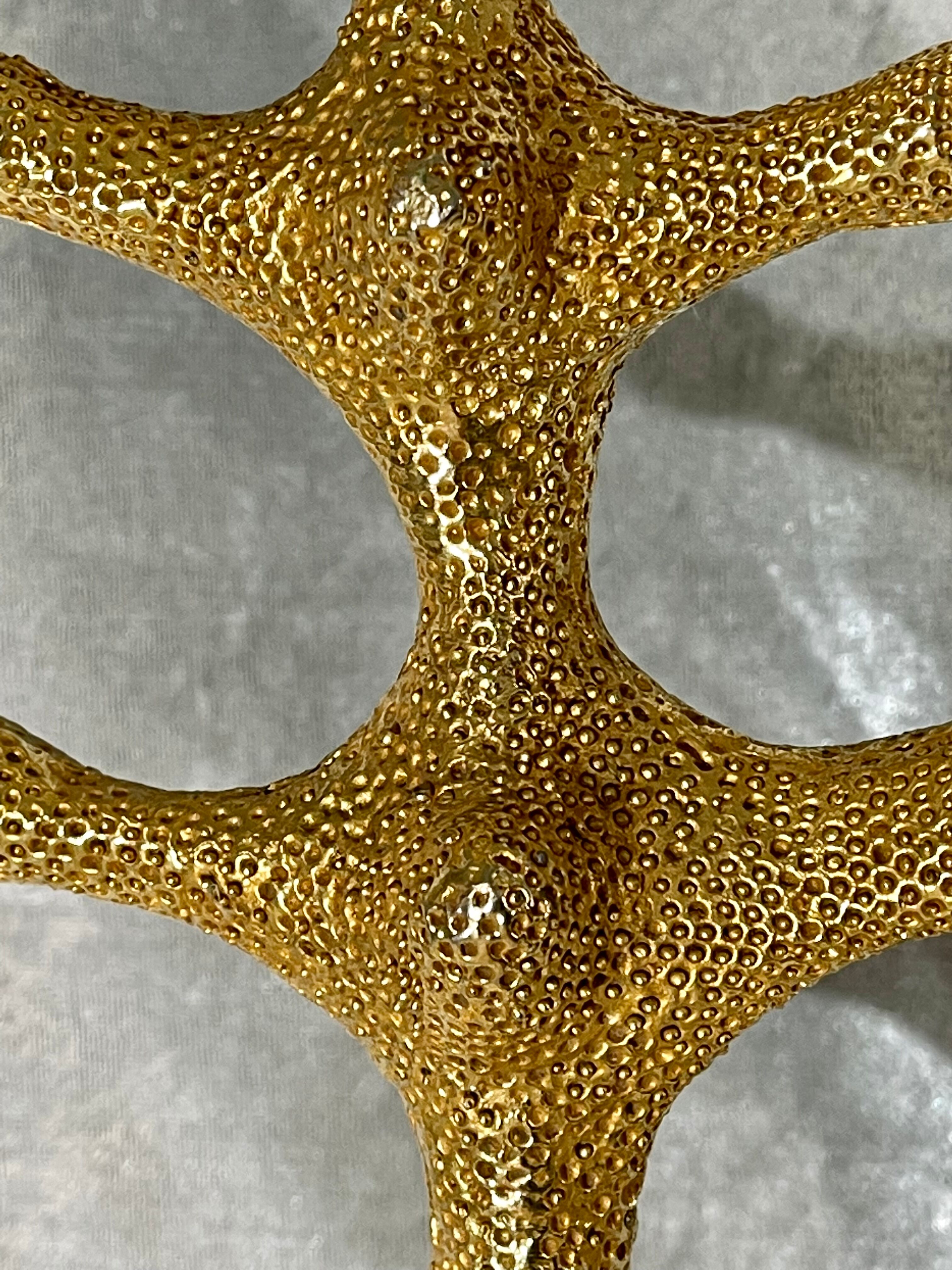 Lampe bronze doré de Stéphane Galerneau