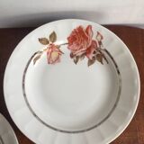 Set of 6 vintage soup plates