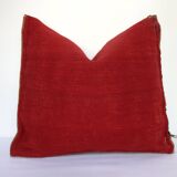 Berber Cushion, Vintage Moroccan Rug Cushion Cover, Berber Wool Cushion Covers