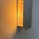 Pair of vintage adjustable wall lights, white metal, Sweden 1970