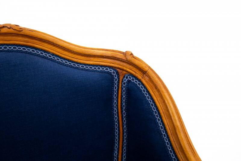 Bergère armchairs, France, circa 1920. After renovation.