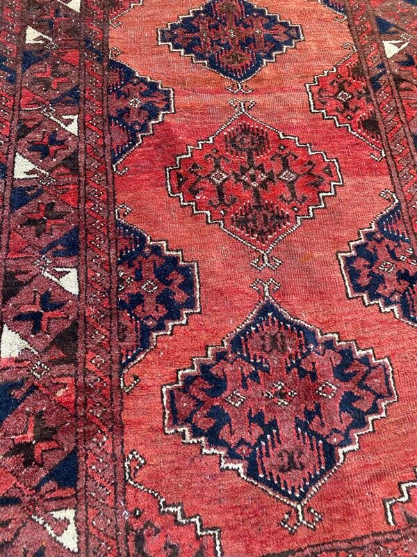 Old Afghan Turkmen carpet 85x148 cm