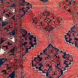 Tapis ancien Turkmen afghan 85x148cm