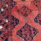 Old Afghan Turkmen carpet 85x148 cm