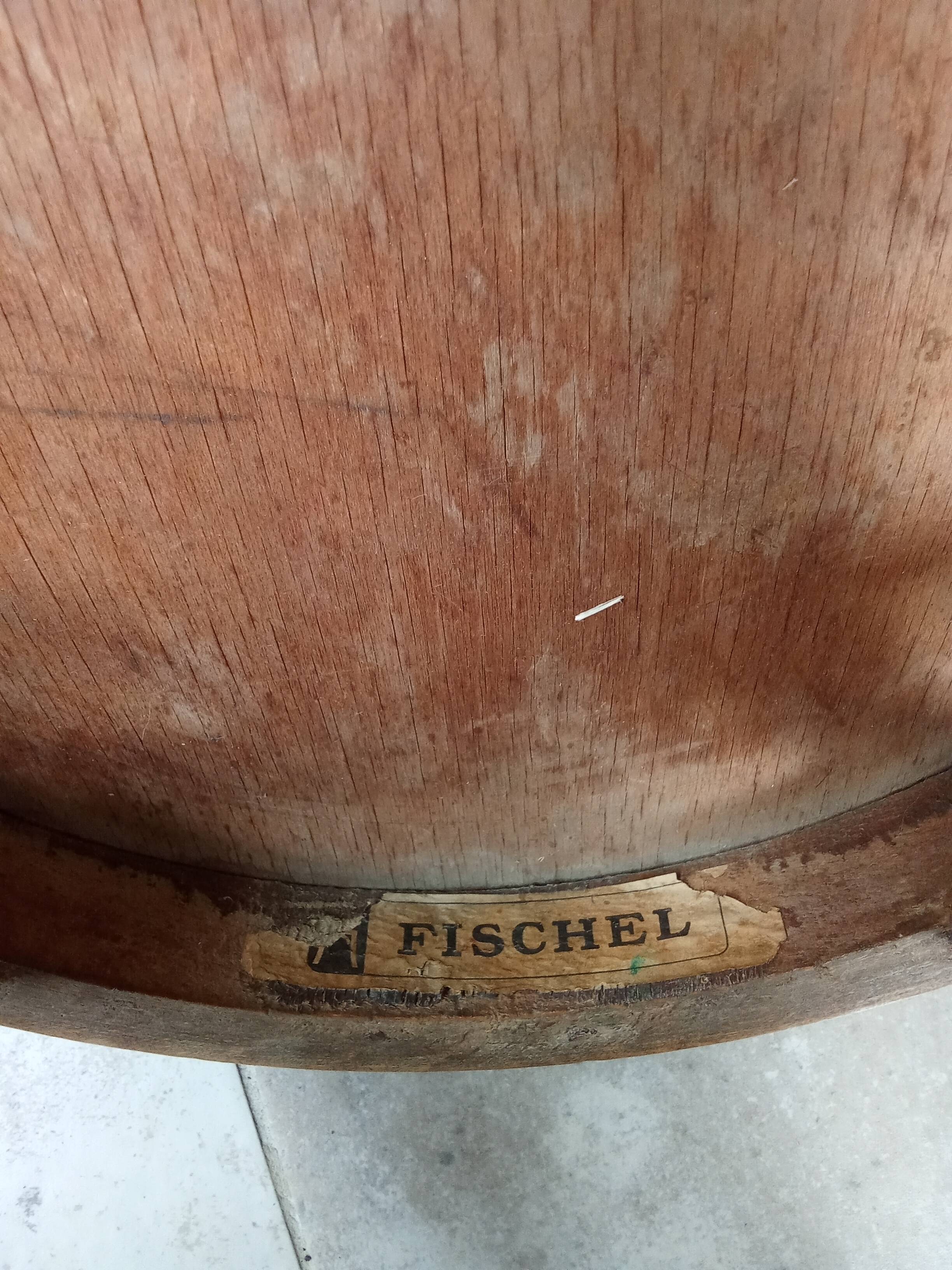 Old small Fischel children's chair with Pierrot decor