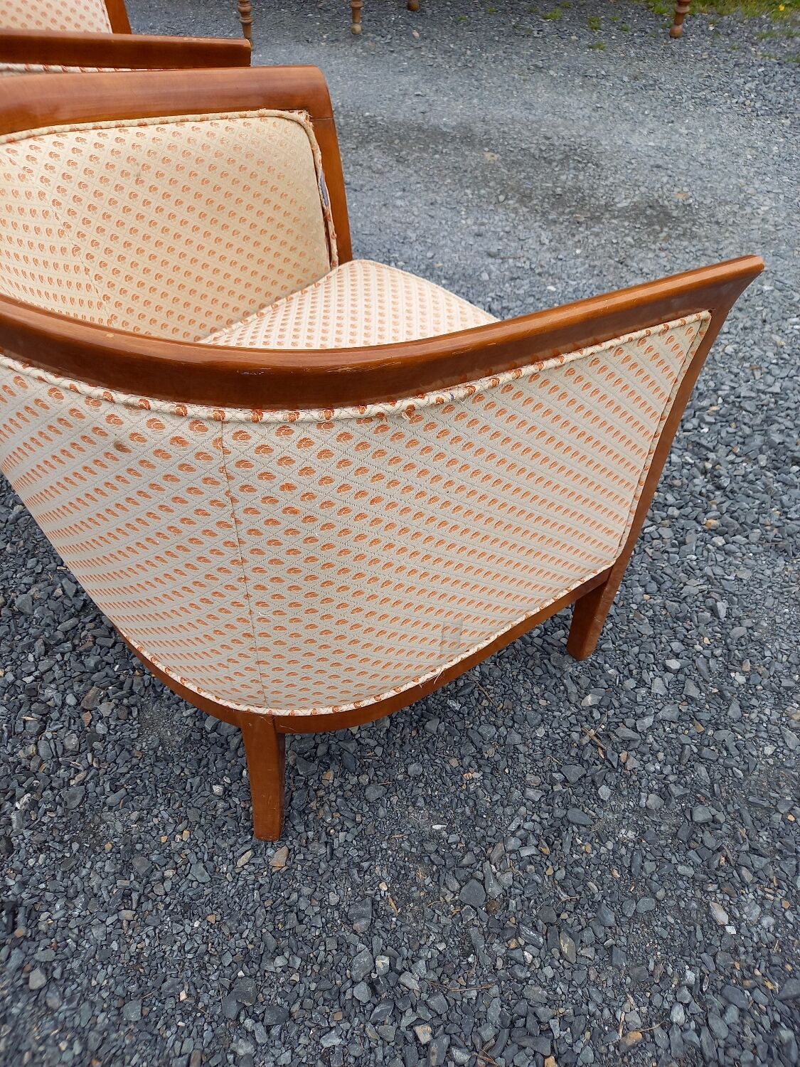 Paire de fauteuils art deco