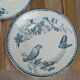 Set of 2 deep plates Longwy – Mésange model