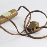 Pied de lampe en laiton vintage