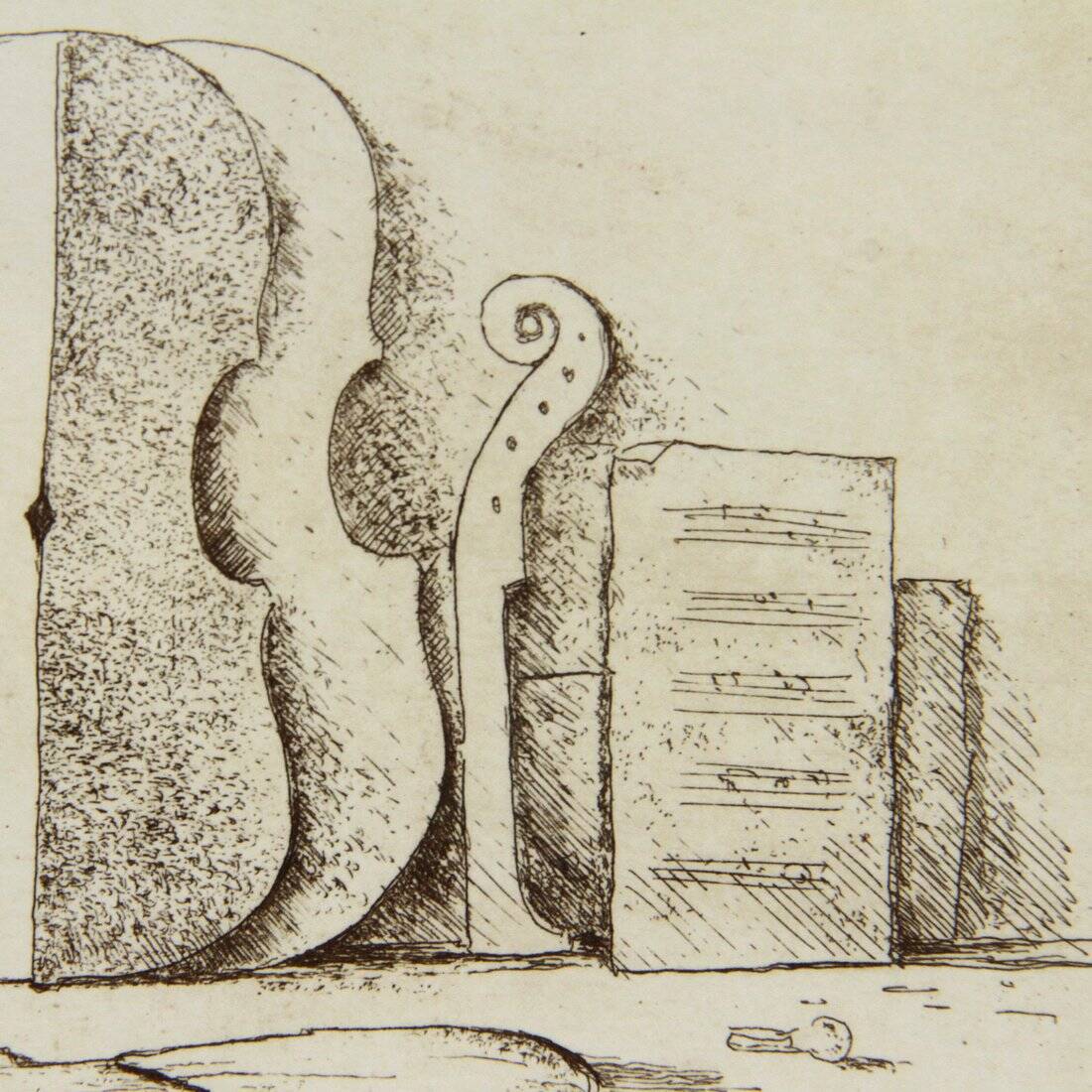 Eso Peluzzi, Nature morte, lithographie, 1982