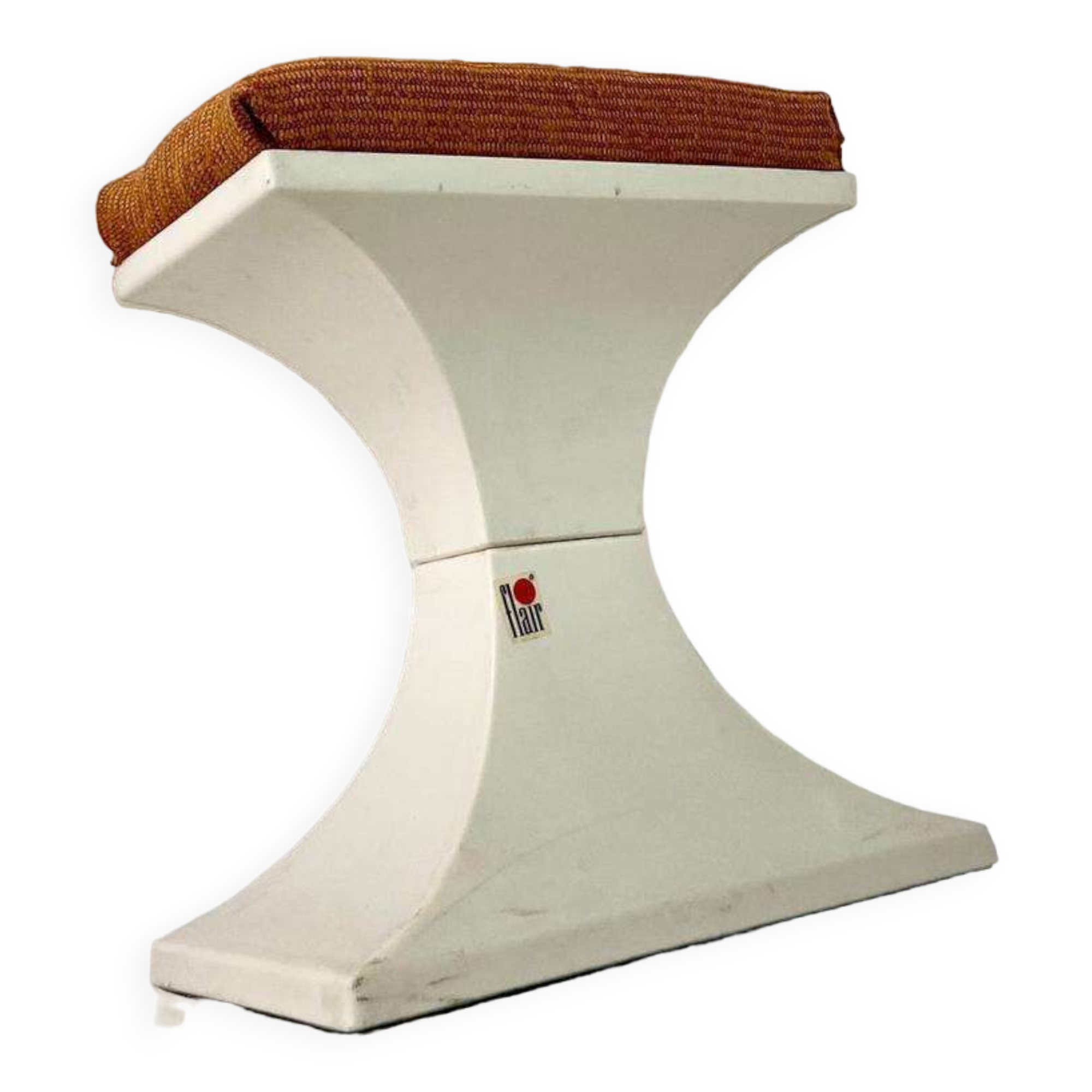 Vintage space age stool flair