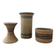 Céramiques design danoises, poterie Tue Poulsen et Bjersgard, Danemark, années 1960