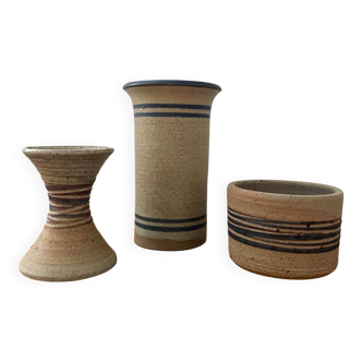 Danish design ceramics, Tue Poulsen pottery & Bjersgard, Denmark, 1960s