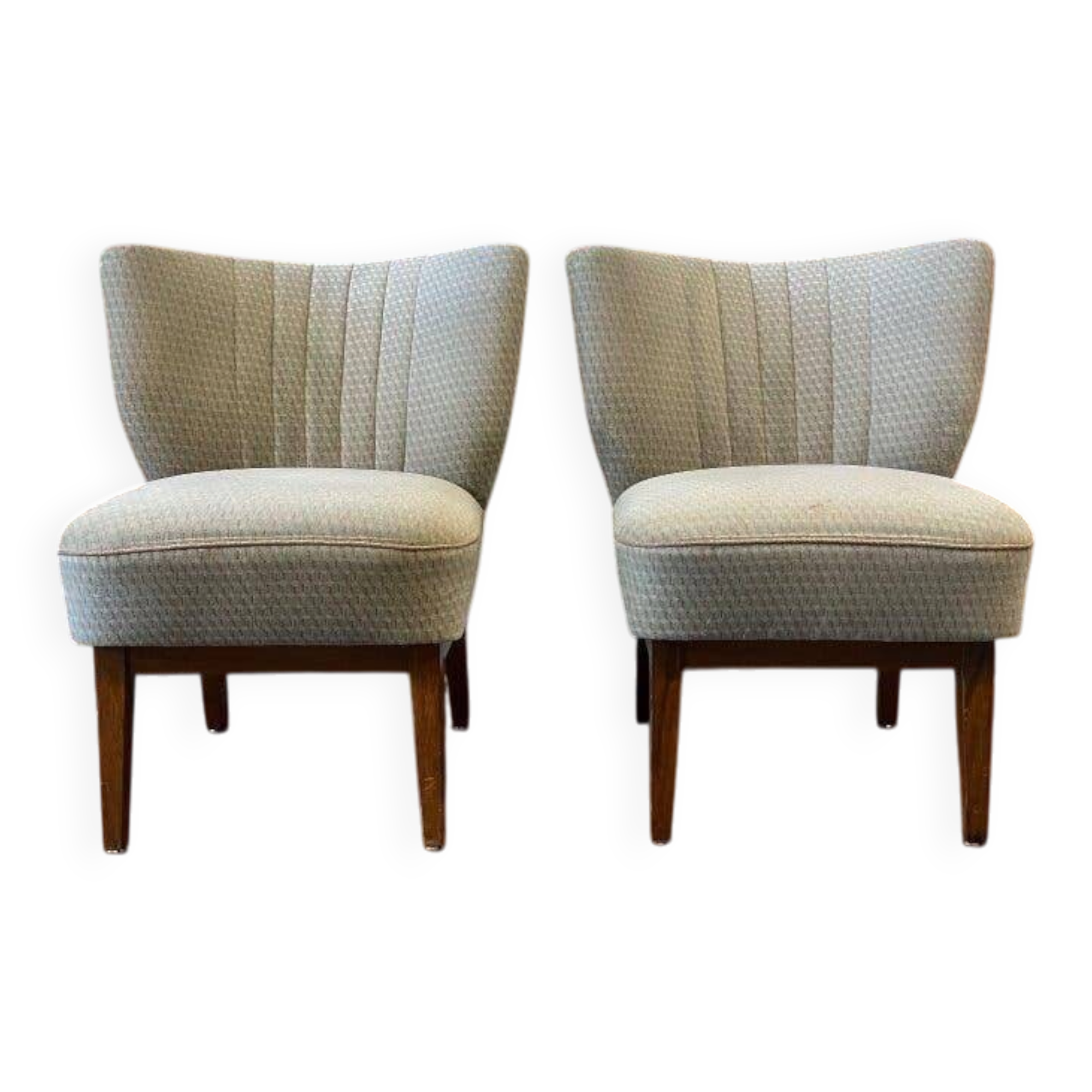 Ensemble de 2 fauteuils/canapés/sièges individuels vintage