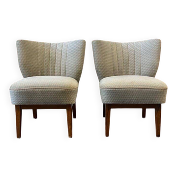Set of 2 vintage armchairs/sofas/individual seats