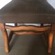 Returned leather chair