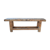 Établi d'ébeniste en bois